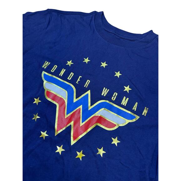 Kohl’s Women’s Wonder Woman T-Shirt – Cobalt Blue – NWT Size Small - Picture 2 of 5